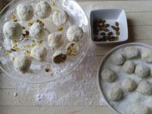 Truffes blanches à la pistache et à la noix de coco truffes blanches
