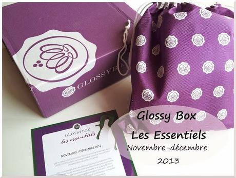 [Box] Glossy Box les Essentiels Novembre-Décembre 2013
