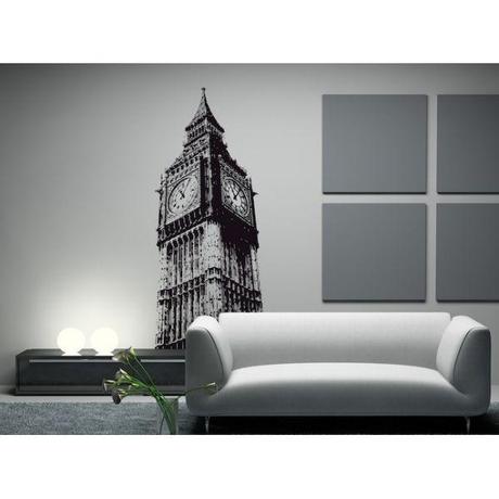 L’astuce déco facile : les stickers muraux stickers big ben
