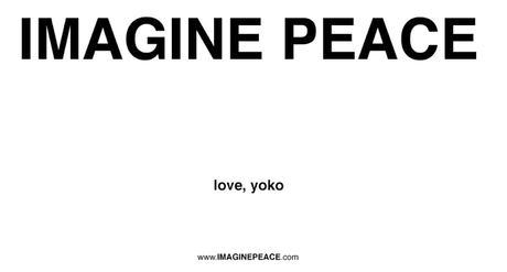 Imagine Peace Imagine Peace