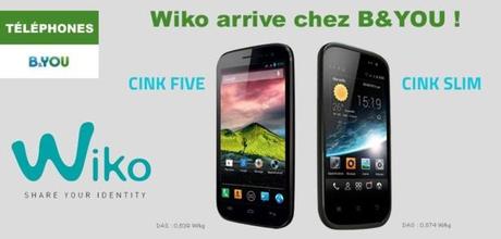 2 nouveaux smartphone Wiko chez B&YOU... 2 nouveaux smartphone Wiko chez B&YOU...