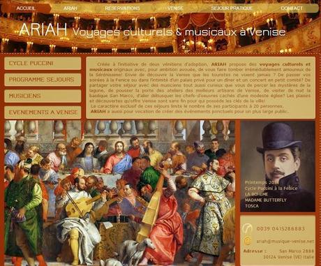 ARIAH Voyages culturels & musicaux à Venise