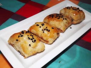 Minis feuilletés à la volaille Minis feuilletés à la volaille