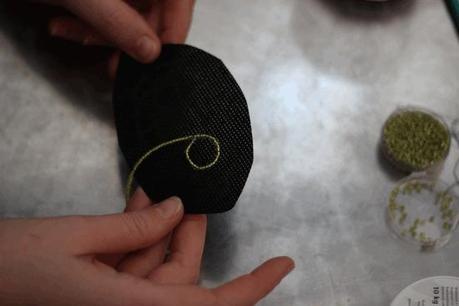 DIY Happy New Clip GIF Broderie