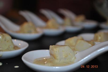 Coquilles saint-jacques a la cème de curry Coquilles saint-jacques a la cème de curry