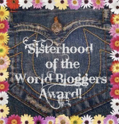 Sisterhood of the world bloggers award : tag ! blog award