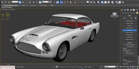 Aston DB4 impression 3D