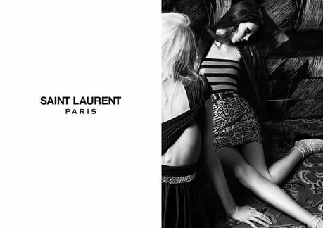 La nouvelle campagne Saint Laurent par Hedi Slimane printemps/été 2014... La nouvelle campagne Saint Laurent par Hedi Slimane printemps/été 2014...