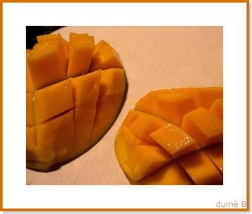mangoes thumb1 Tarte tatin mangue / poire