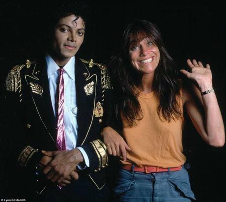 Michael Jackson et Lynn Goldsmith avec lynn goldsmith