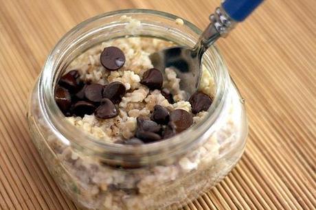 Cookies au chocolat/oatmeal sans cuisson C'est ça du oatmeal (ou des gruaux)