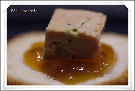 Foie gras au chutney à la mangue chutney 3