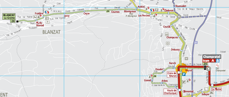 T2C Clermont : La ligne 6 devient la ligne C et d’autres nouveautés ligne 24 T2C Blanzat
