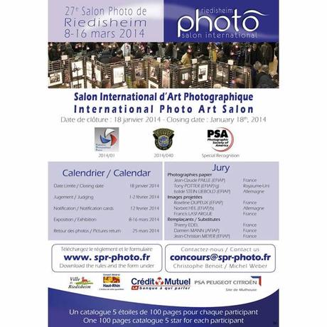 Appel à candidature Salon Photo de Riedisheim 2014 Salon Photo de Riedisheim