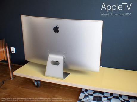 Apple iTV : nouveau concept avec écran incurvé apple iTV incurve