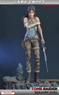  Une nouvelle figurine pour Lara Croft  lara croft geek figurine 
