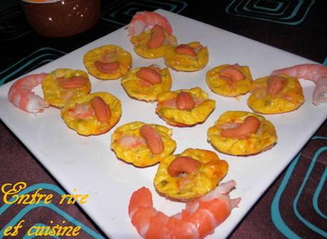 Bouchées aux crevettes, au curry et noix de cajou PC310129 sur Imagesia