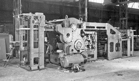 Barattages #2 (Viens, poussière maudite, prostituée commune à tout le genre humain, qui sèmes le trouble parmi la foule des nations) Presse à billets de banque - 1952 - Giori-Intagliocolor