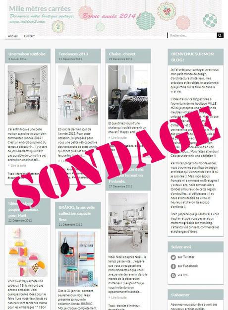 Votre avis sur le blog Votre avis sur le blog
