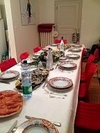 Réveillon de rêve pour le nouvel an à Colmar : beaucoup de plats, beaucoup de bouteilles