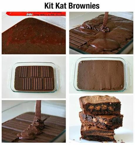 Brownies aux kit kat
