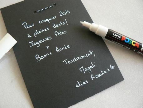 ★ DIY ★ Carte de voeux à croquer 4