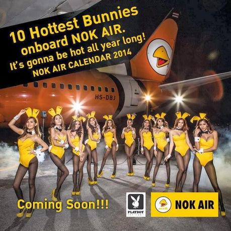 Nok Air Presents PlayBoy Calendar 2014