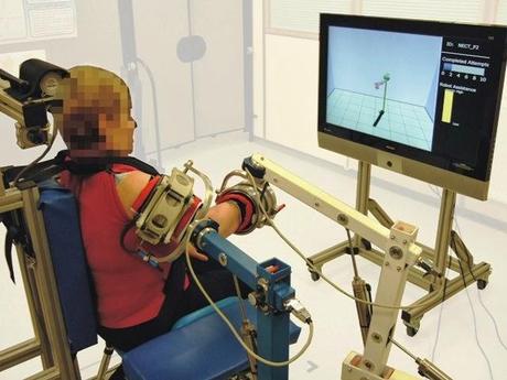 Thérapie robotisée tridimensionnelle spécifique à la tâche du bras après un accident vasculaire cérébral : essai multicentrique à groupes parallèles randomisés Thérapie robotisée tridimensionnelle spécifique à la tâche du bras après un accident vasculaire cérébral : essai multicentrique à groupes parallèles randomisés