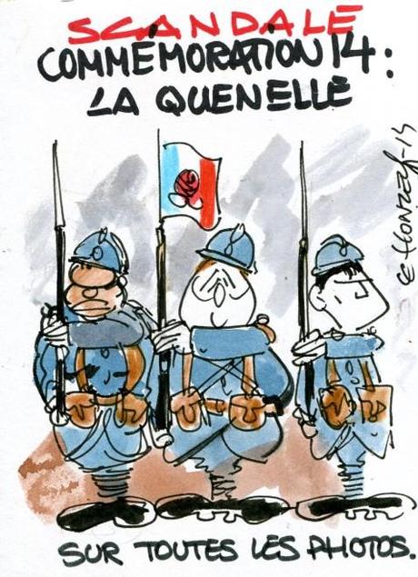 La quenelle sur toutes les photos imgscan contrepoints 2013-2545 quenelle