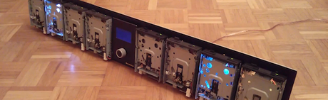 Le Jukebox lecteurs de disquettes 3,5″ rumblerails