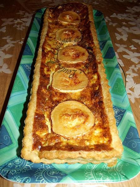 Tarte aux poireaux et au chèvre Photo 002