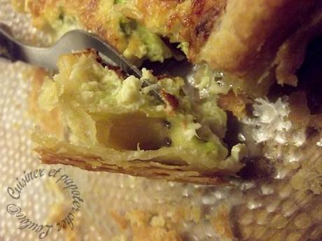 Tarte aux poireaux et au chèvre Photo 005