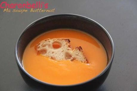 Ma soupe Butternut - Charonbelli's blog de cuisine