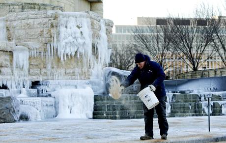 20 photos incroyables de la vague de froid polaire en Amérique du Nord