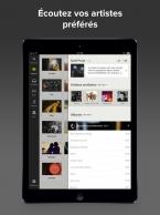 Spotify accessible gratuitement depuis un iPad