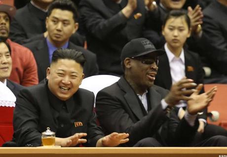 Dennis Rodman en Corée du Nord pour fêter l’anniversaire de son meilleur ami Kim Jung Un