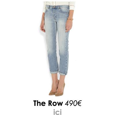 Est-ce que le tout jeans peut devenir trop jeans ? Jeans droit The Row