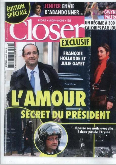 L'amour secret de François Hollande (Closer)