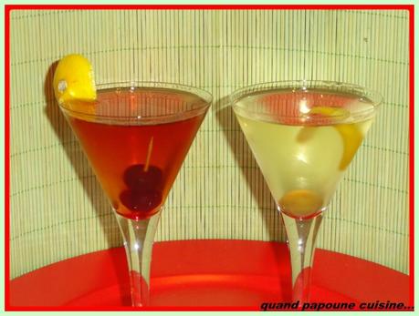 cocktail dry martine et parisian