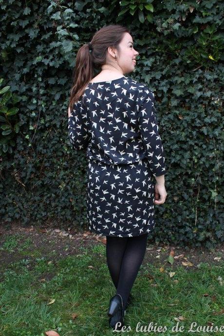 Ma petite robe non assumée {couture} Robe oiseaux en plein vol - les lubies de Louise- (3)