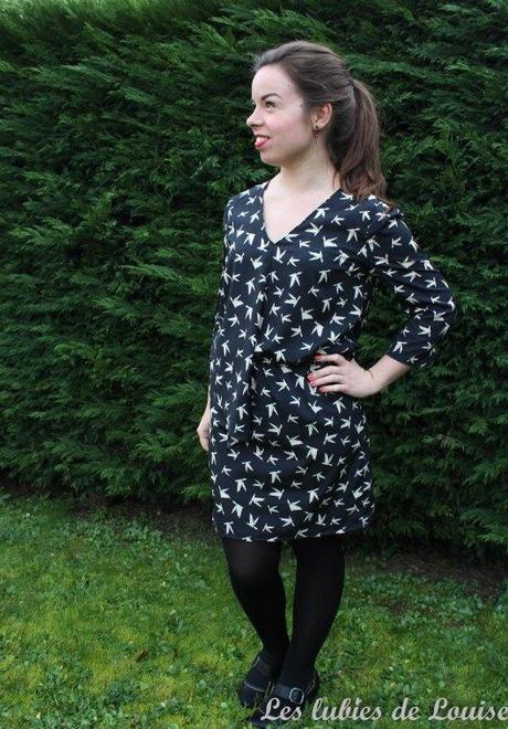Ma petite robe non assumée {couture} Robe oiseaux en plein vol - les lubies de Louise- (5)