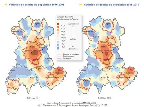 La croissance démographique auvergnate progresse moins vite depuis 2006 lettre98_gr2_zoom