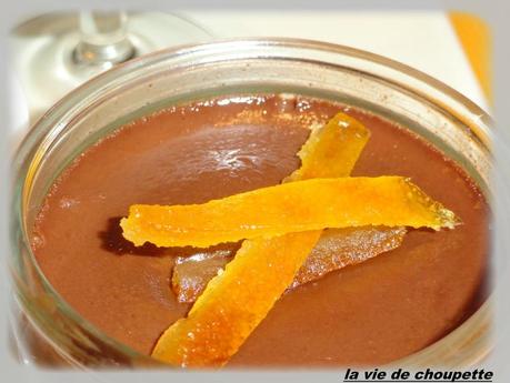 PETITS POTS DE CREME AU CHOCOLAT ET A L'ORANGE petit pot de crème chocolat salade d'orange-15