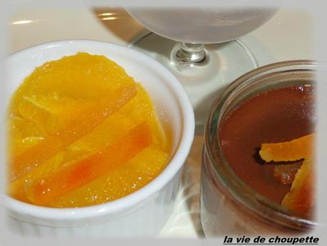 PETITS POTS DE CREME AU CHOCOLAT ET A L'ORANGE petit pot de crème chocolat salade d'orange-14