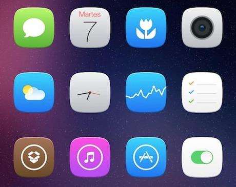 Les 10 meilleurs thèmes Winterboard pour iPhone iOS 7