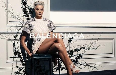 Daria Werbowy rafle avec Mango la campagne Balenciaga...