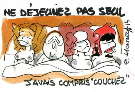 « Ne déjeunez jamais seul » et autres slogans stupides qui tuent l’innovation imgscan contrepoints 2013-2574