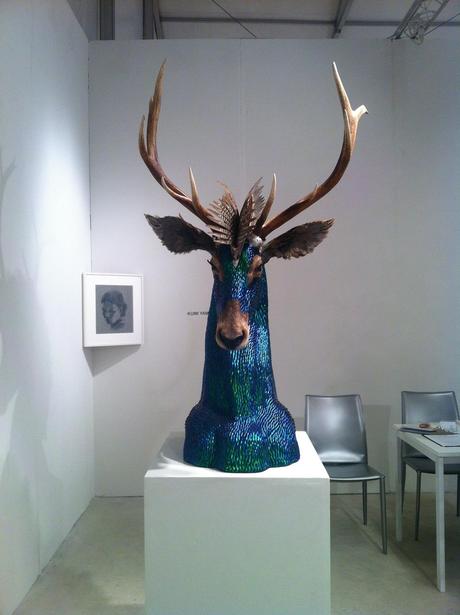Enrique Gomez de Molina – Taxidermy Hybrid Sculptures – Cerf face