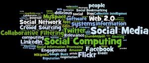 social media social networking social computing tag cloud 2 300x127 Réseaux sociaux et entreprise