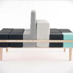 DESIGN : Bloc’d Sofa – Le canapé inspiré de Tetris !